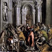 GRECO, El The Purification of the Temple after Germany oil painting artist